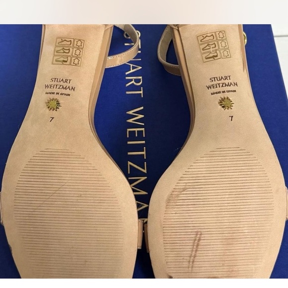 Stuart Weitzman Women's Tan Sandals - Picture 3 of 7